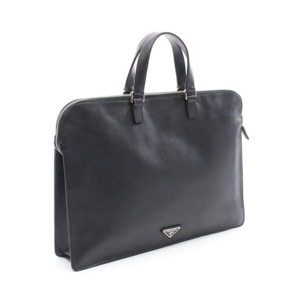 Prada Saffiano Leather Business Bag